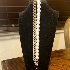 Purse Strap, Extender and Charm